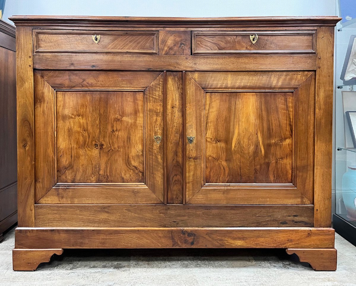 Buffet Louis Philippe En Noyer d'&eacute;poque 19eme-photo-3