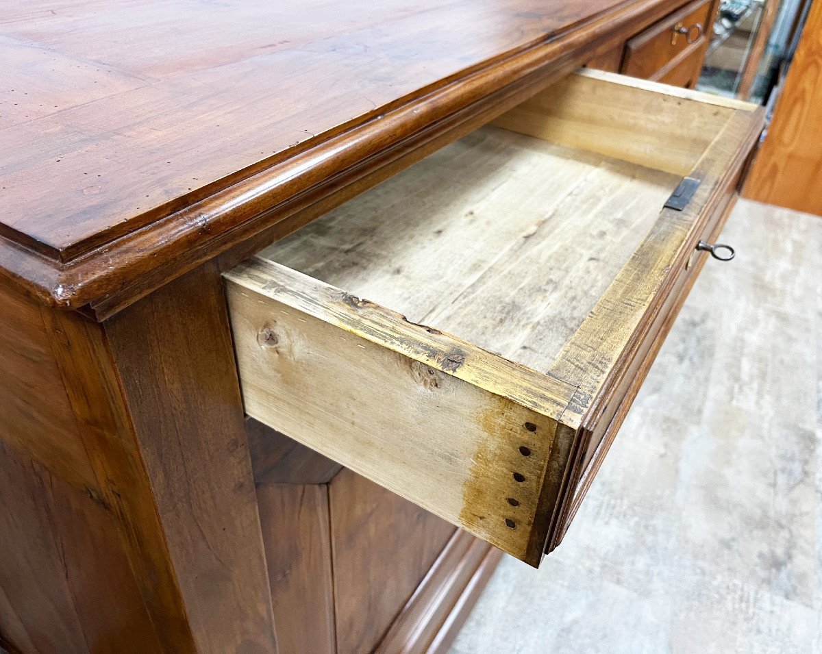 Buffet Louis Philippe En Noyer d'&eacute;poque 19eme-photo-5