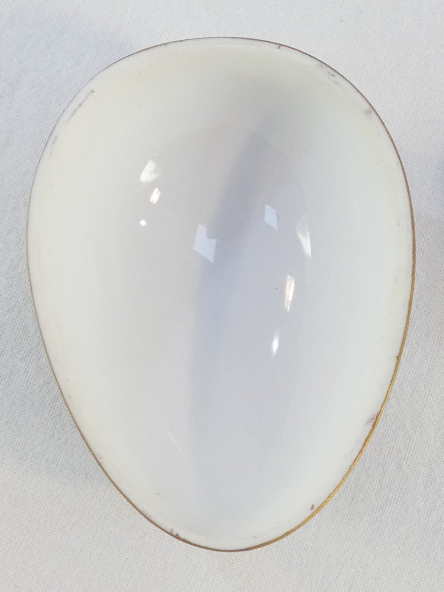 Rare Fancy Box Lying Egg Porcelain Box Herend Hungary Emperor Collection-photo-8