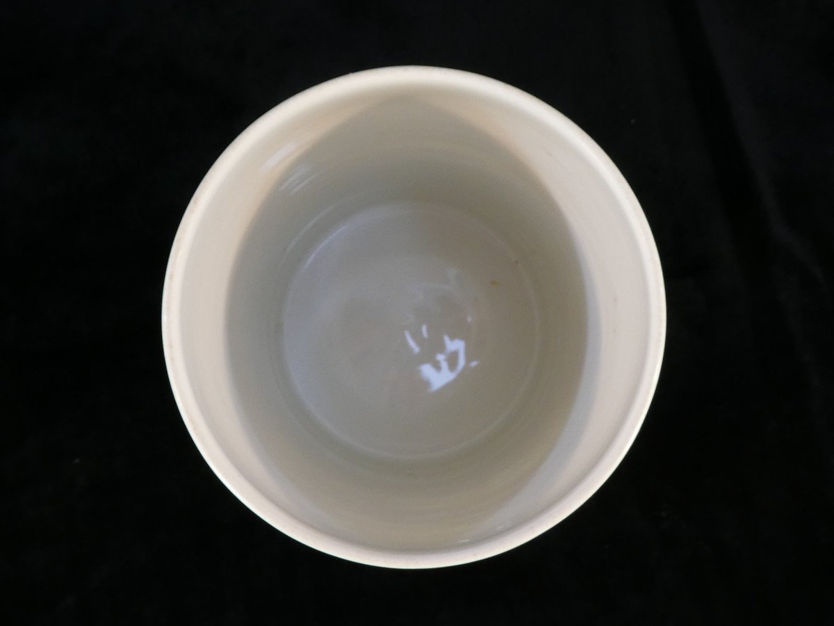 Paris Porcelain Pharmacy Jar "fontemoing & Peigney" Ung: Matris-photo-4