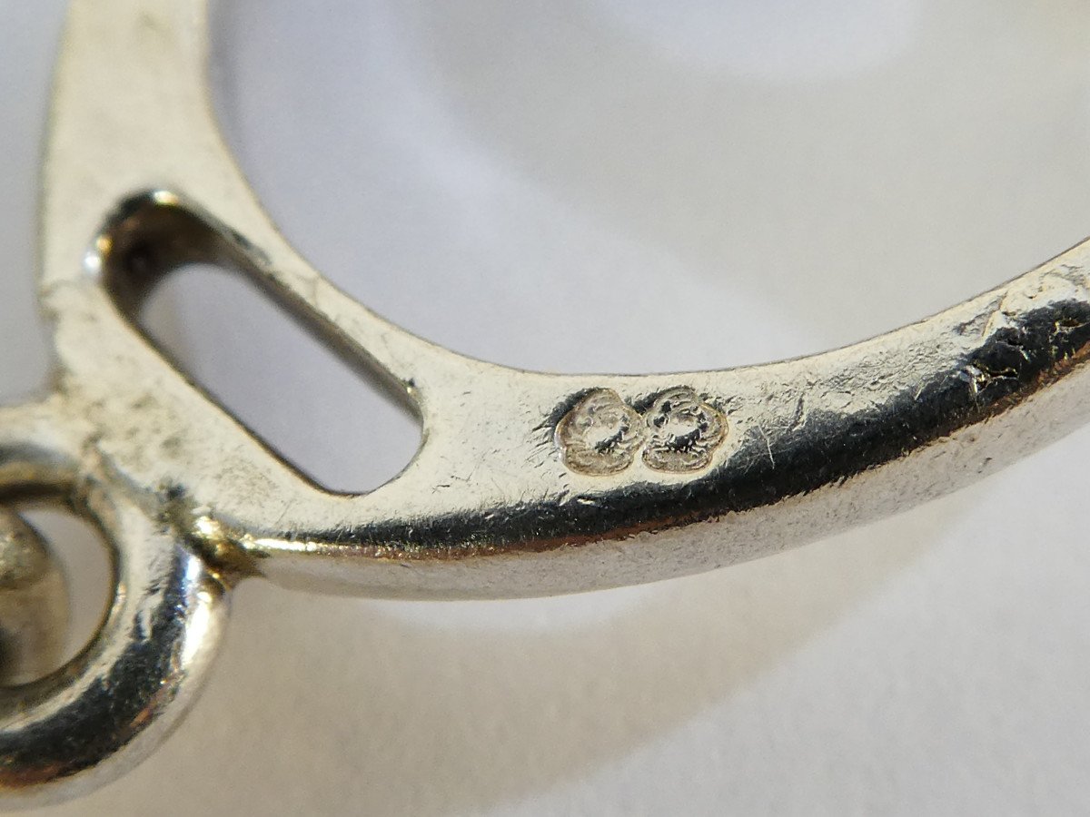 Gaetan De Percin Bracelet In Solid Silver Hermes Style-photo-5