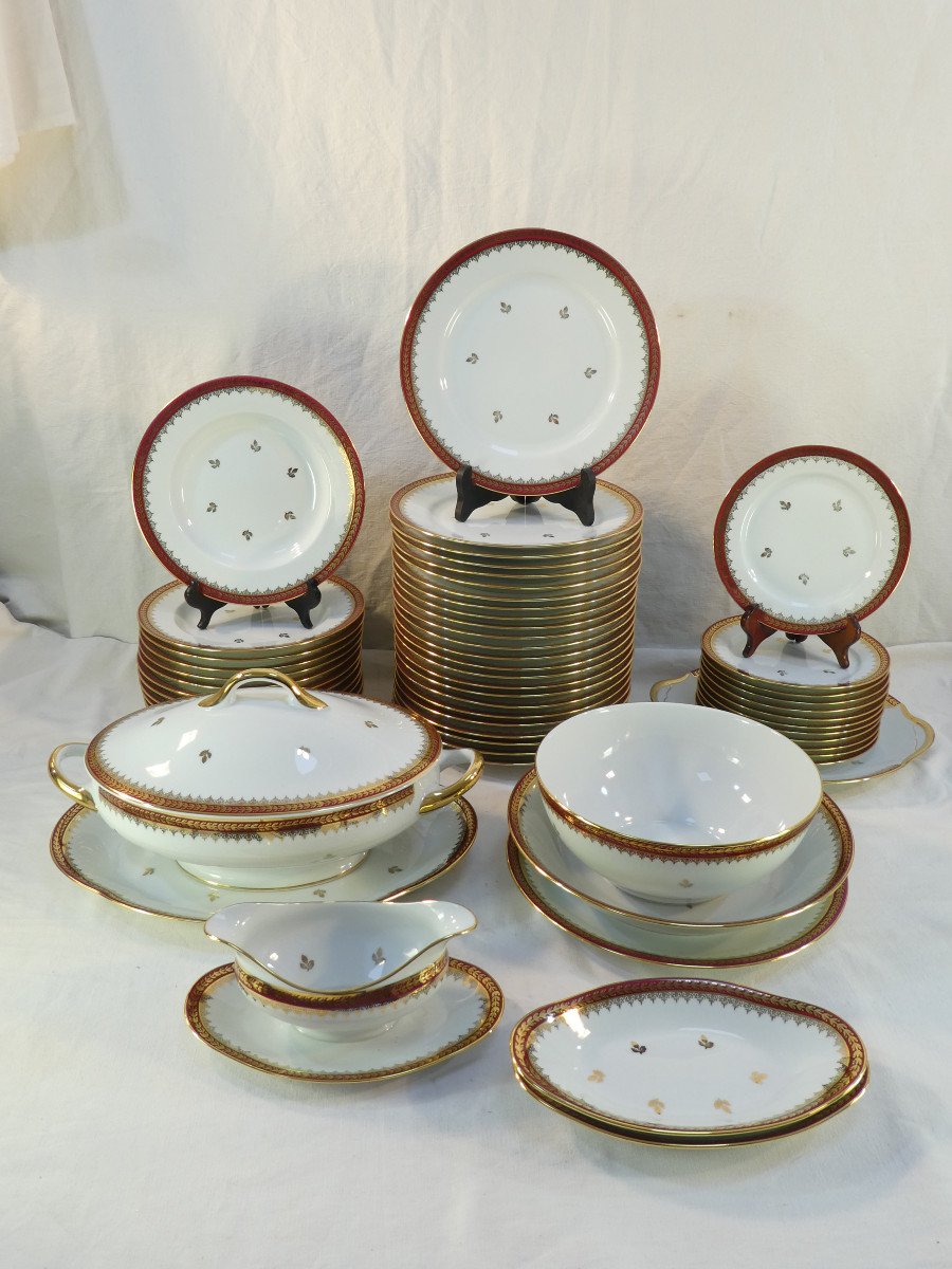 Limoges France Porcelain Table Service