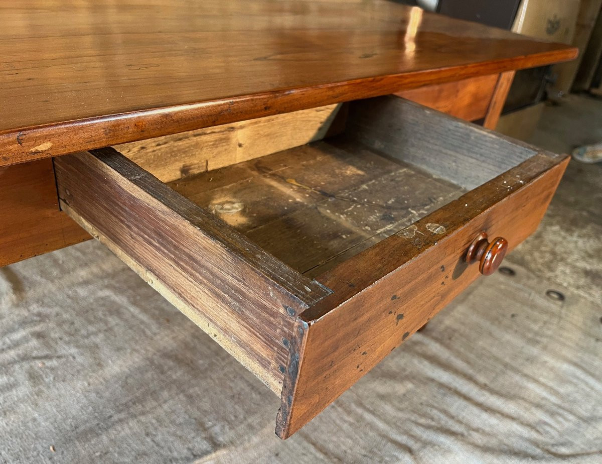 Table De Campagne En Merisier 1m80-photo-4
