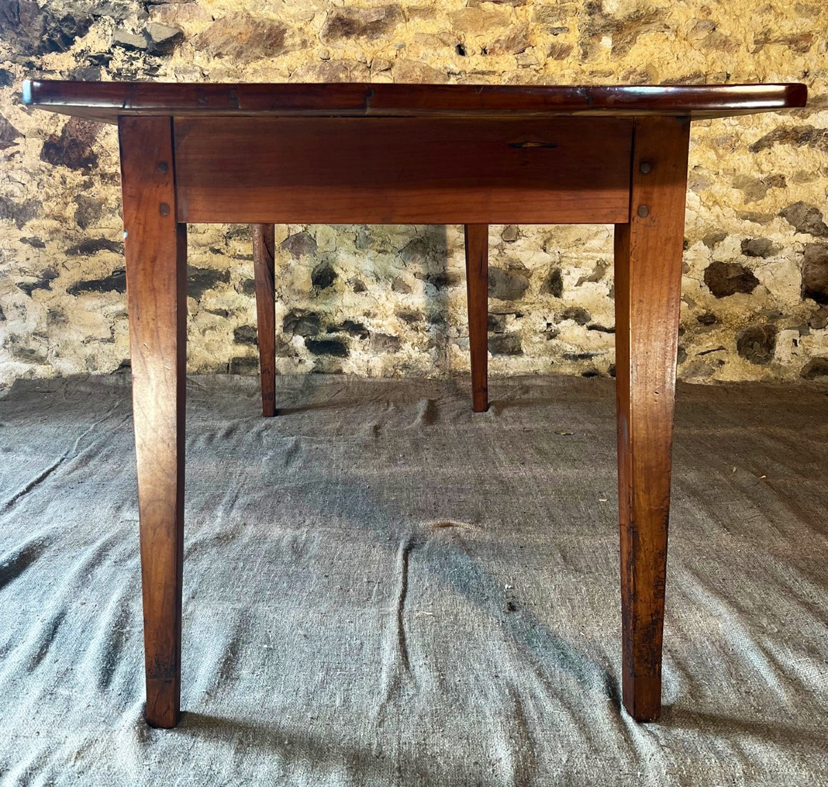 Table De Campagne En Merisier 1m80-photo-1