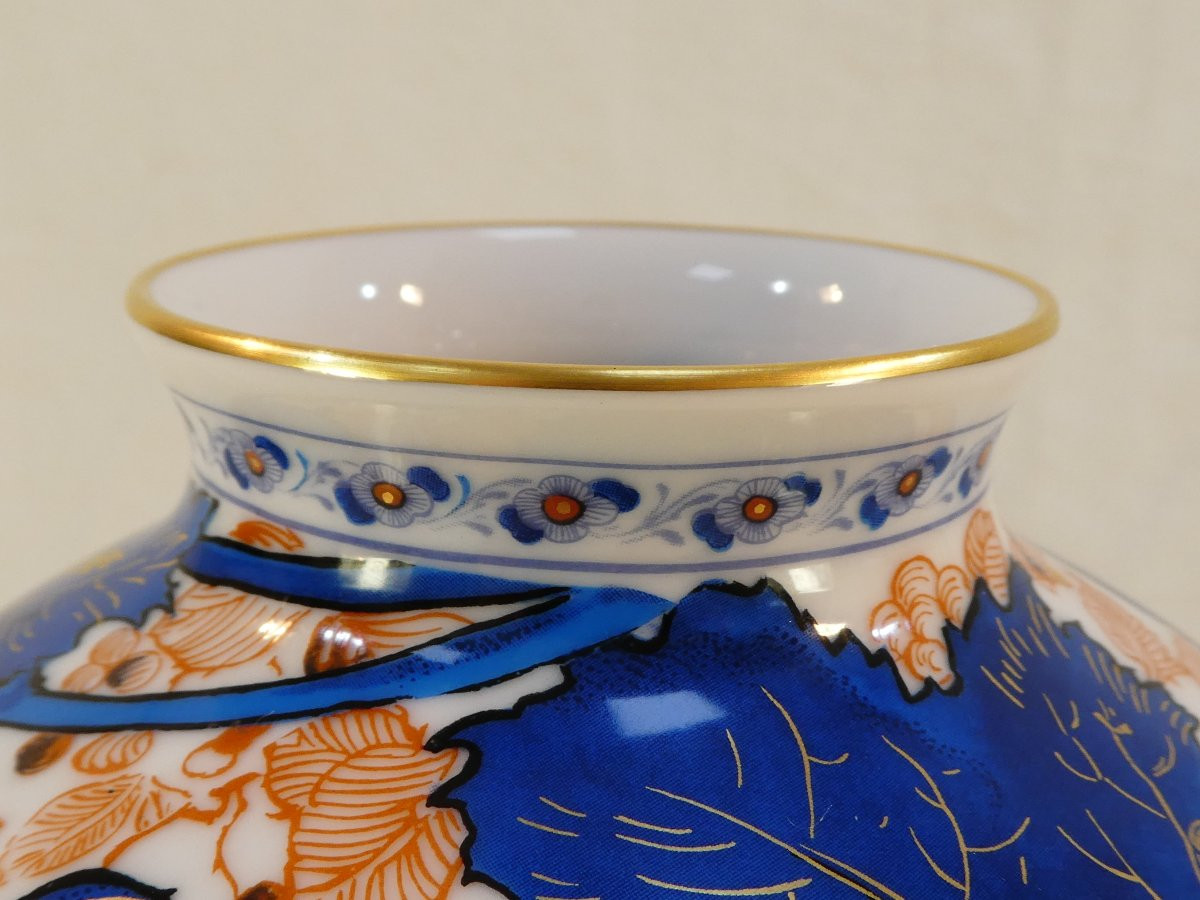 HAVILAND Vase en porcelaine de LIMOGES modele DAMMOUSE-photo-4
