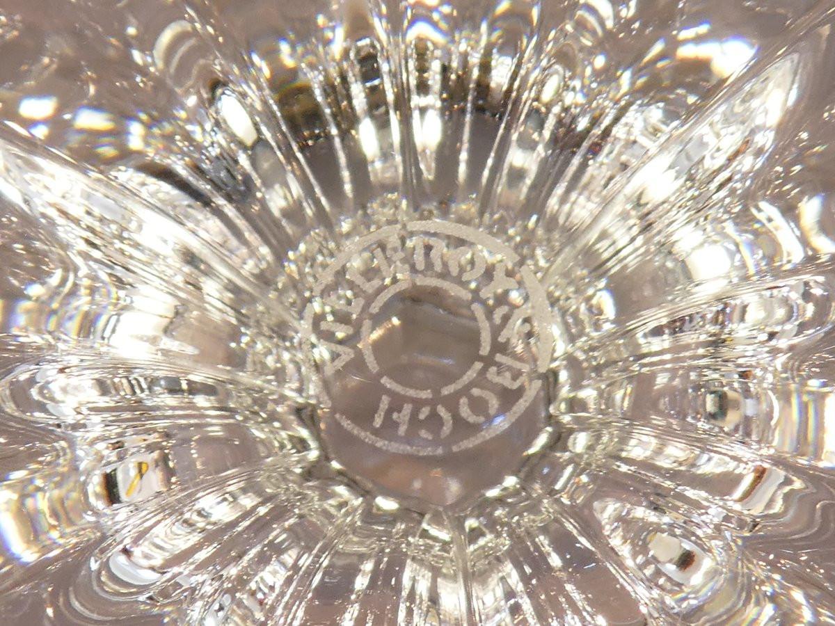 12 verres a eau en Cristal taillé VILLEROY et BOCH modele ARABELLE 16,7 cm-photo-4