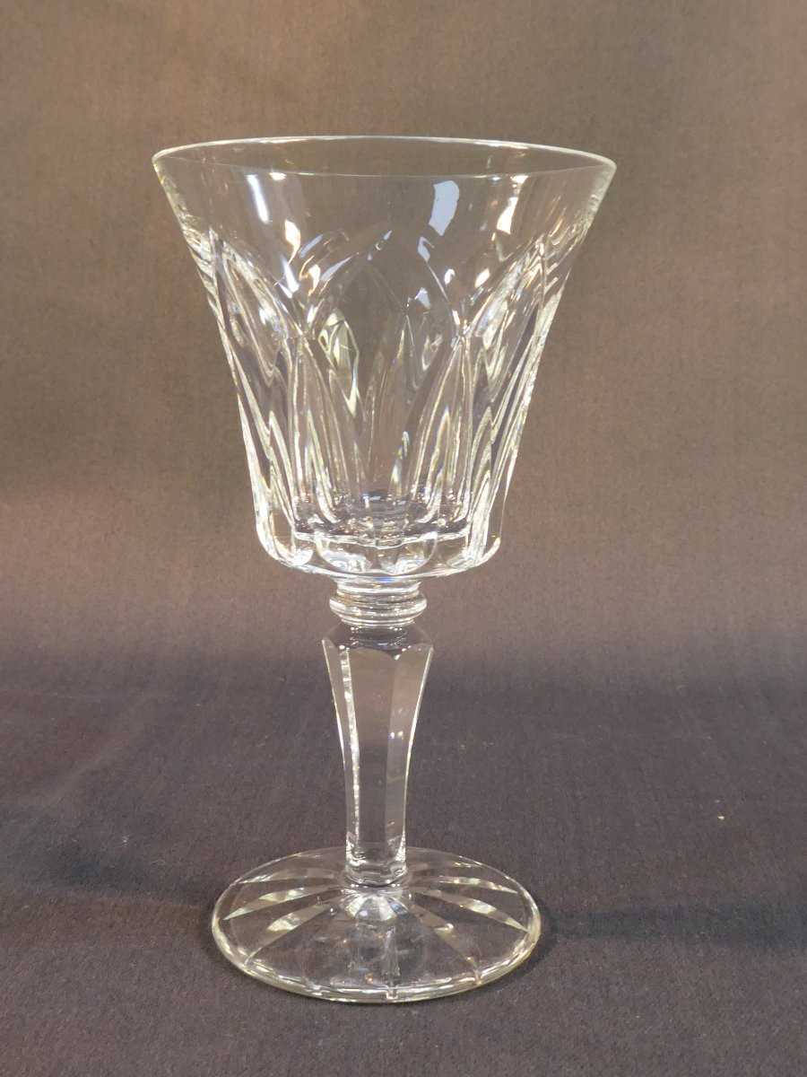 CRISTAL de SAINT-LOUIS 10 verres a Vin modele CAMARGUE 13,4 cm-photo-3