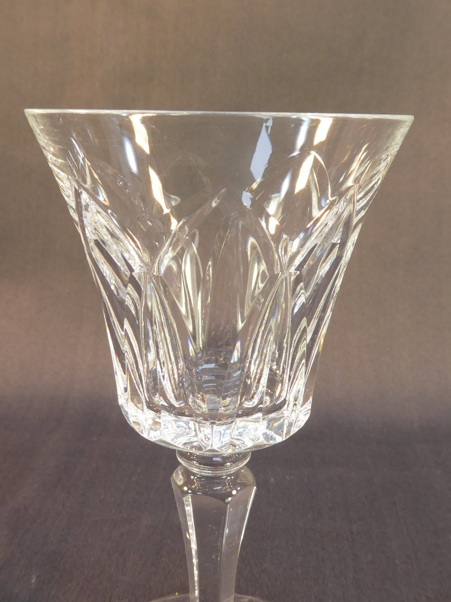 CRISTAL de SAINT-LOUIS 10 verres a Vin modele CAMARGUE 13,4 cm-photo-4