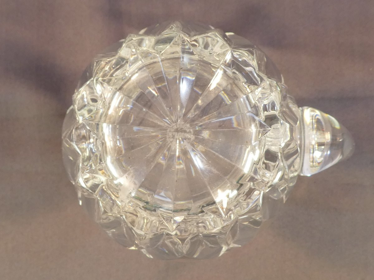 Cristal De Saint-louis Carafe Pitcher Camargue Model-photo-3