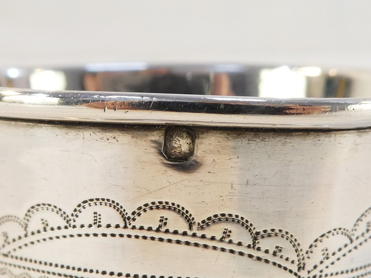 19th Century Solid Silver Napkin Ring By Ladoucette And Gavard-photo-3