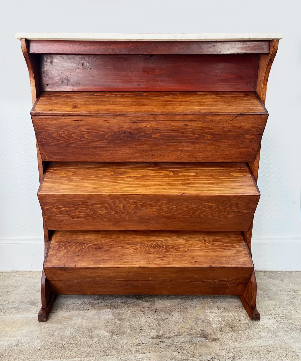 RARE Meuble de Metier Vitrine de présentation "CARR'S & CO BISCUITS" 19eme-photo-4