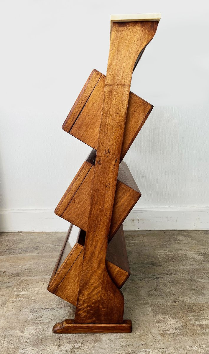 RARE Meuble de Metier Vitrine de présentation "CARR'S & CO BISCUITS" 19eme-photo-5