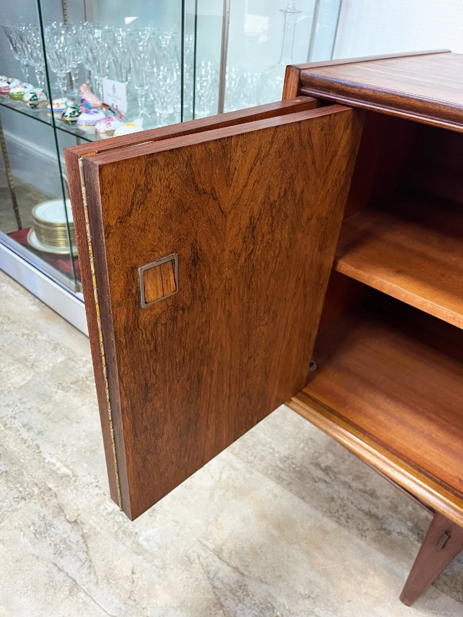 Enfilade vintage design Scandinave en Palissandre année 50/60-photo-3