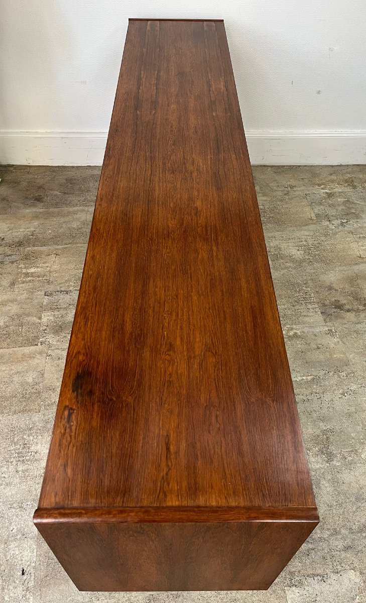 Enfilade vintage design Scandinave en Palissandre année 50/60-photo-8