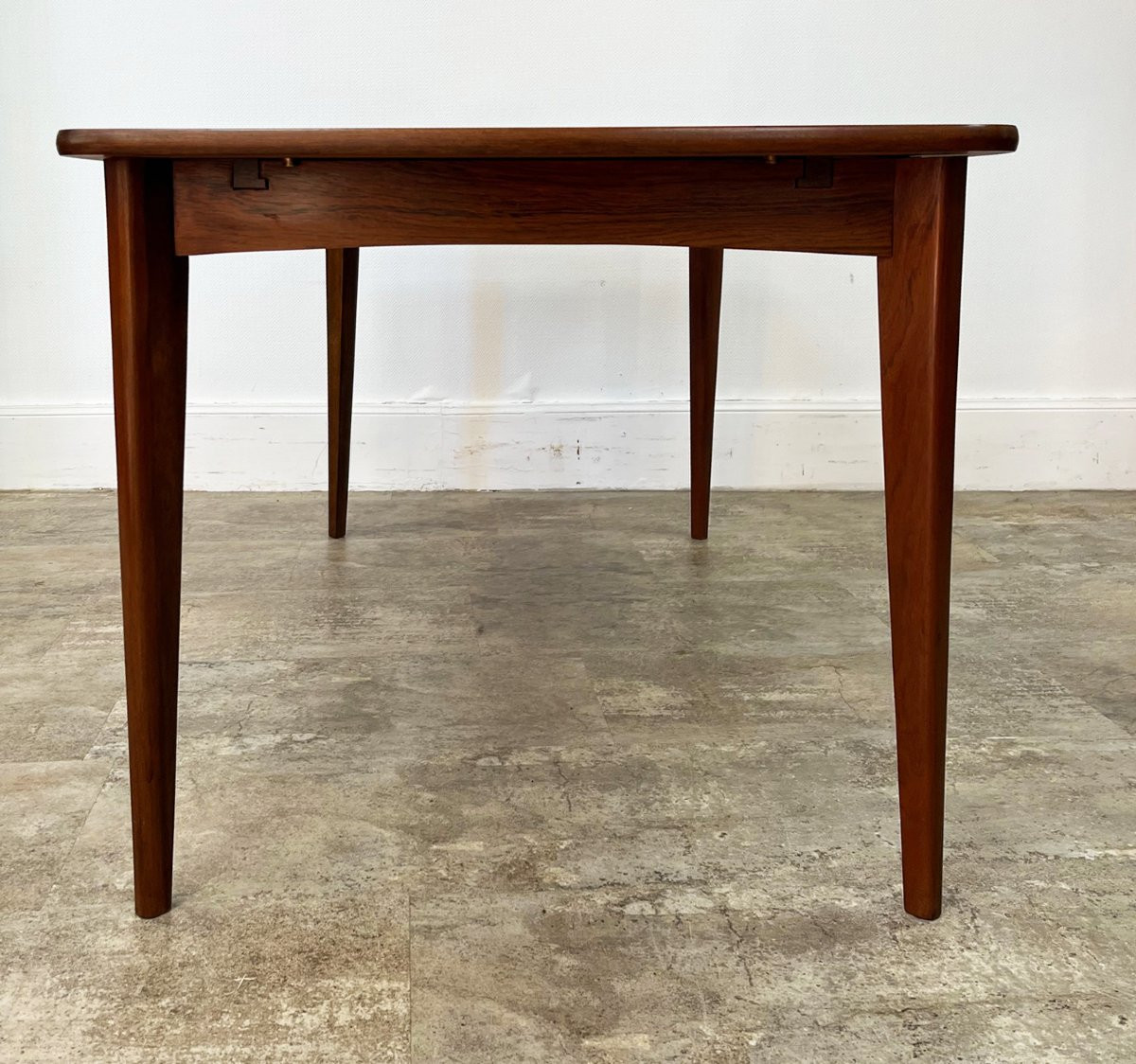 Vintage Scandinavian-style Rosewood Table From The 50s/60s-photo-2