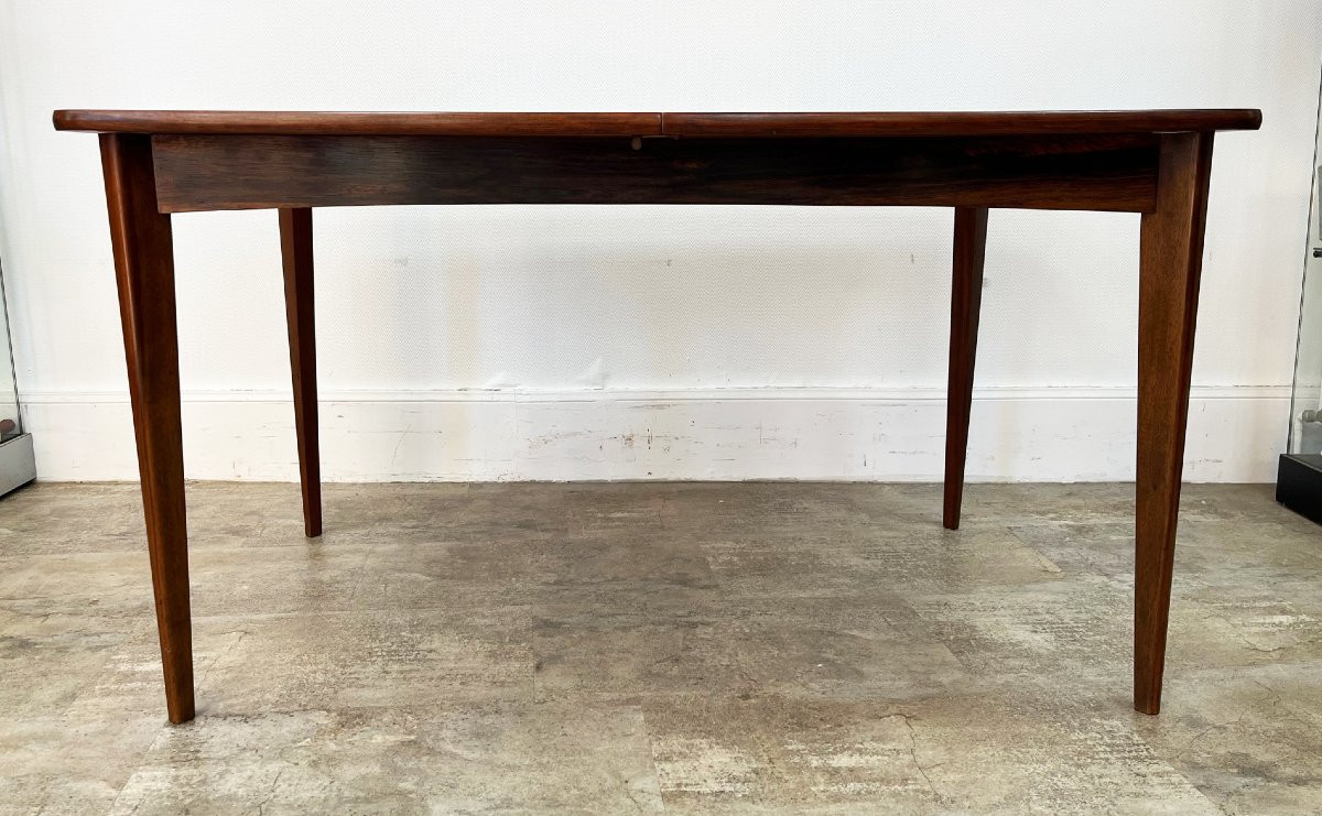 Vintage Scandinavian-style Rosewood Table From The 50s/60s-photo-3
