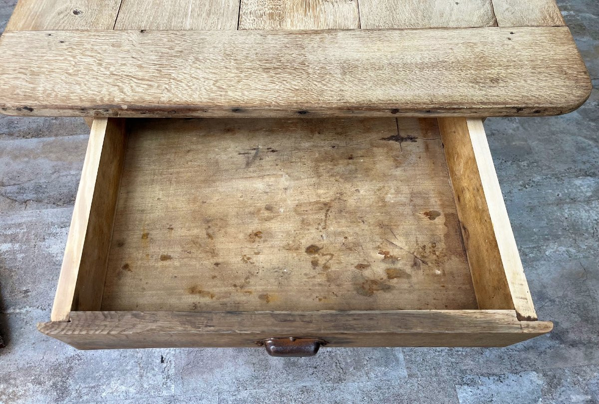 Table de campagne en chene-photo-6