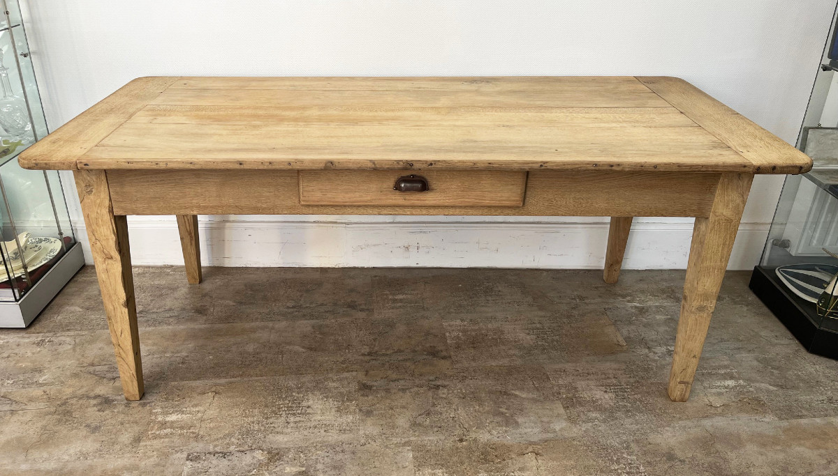 Table de campagne en chene