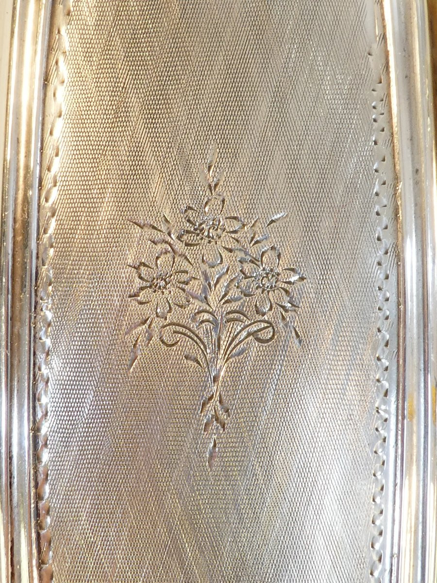 7-piece Toiletry Set In 800 Solid Silver From The 20s/30s-photo-5