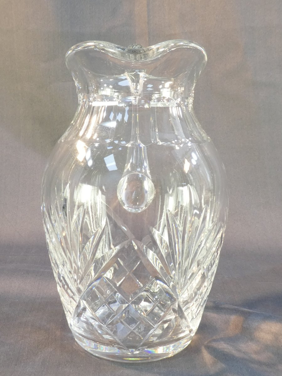 CRISTAL de SAINT-LOUIS carafe pichet modele CHANTILLY-photo-2