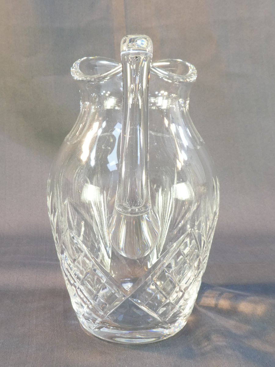 CRISTAL de SAINT-LOUIS carafe pichet modele CHANTILLY-photo-2