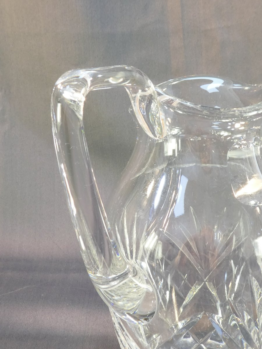 CRISTAL de SAINT-LOUIS carafe pichet modele CHANTILLY-photo-3