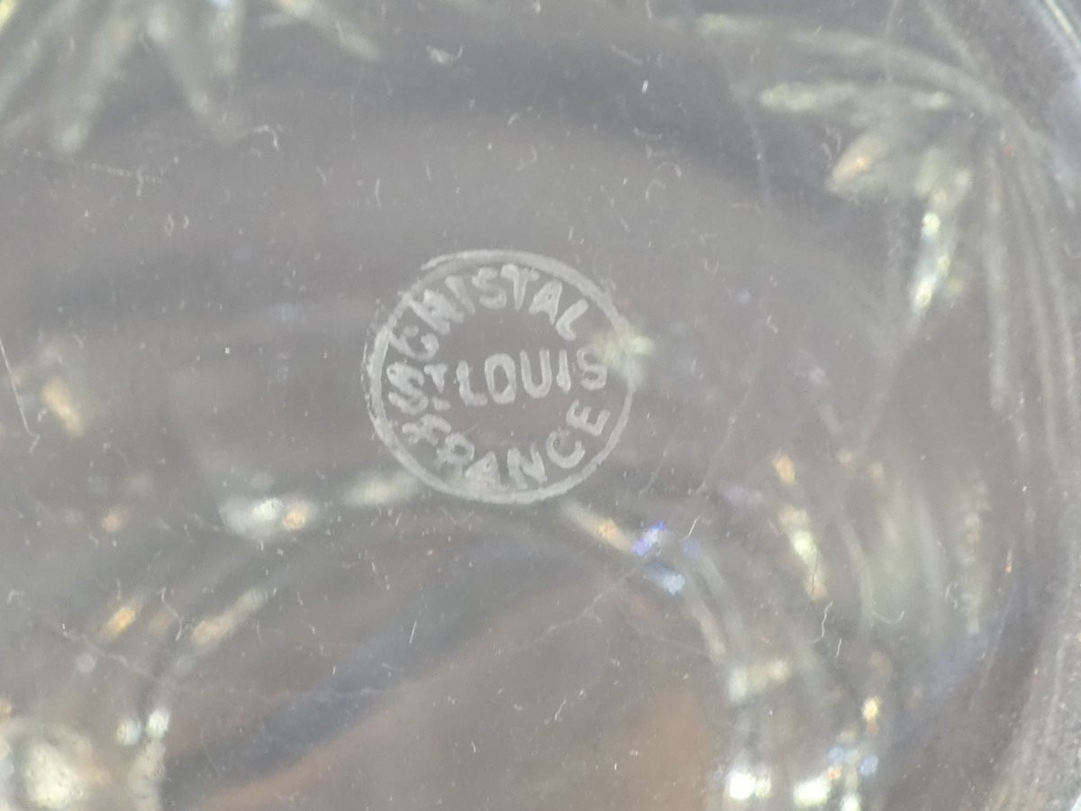 CRISTAL de SAINT-LOUIS carafe pichet modele CHANTILLY-photo-6
