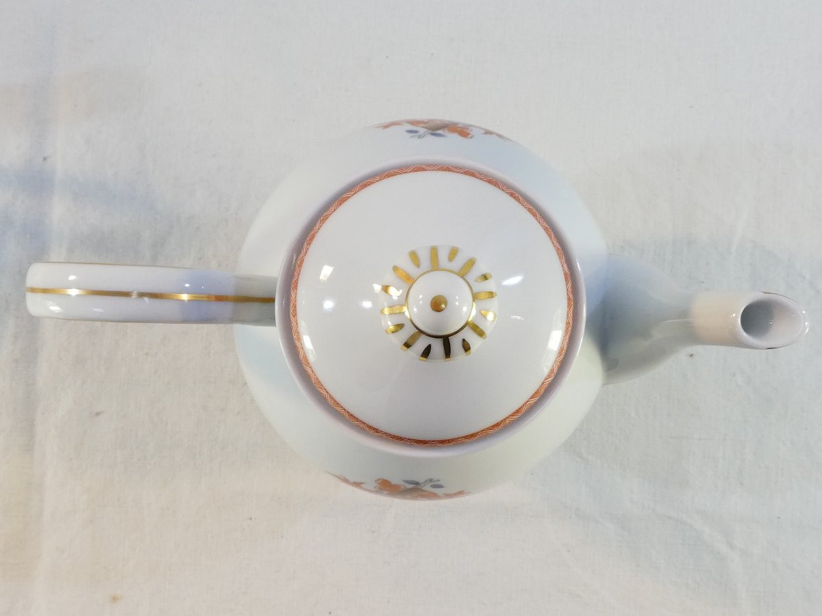 BERNARDAUD Service a café en porcelaine de LIMOGES modele FOU-TCHEOU-photo-3