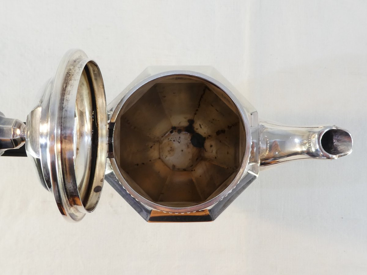 Christofle Gallia Colbert 5-piece Silver-plated Coffee/tea Service, Silver-plated Metal.-photo-2