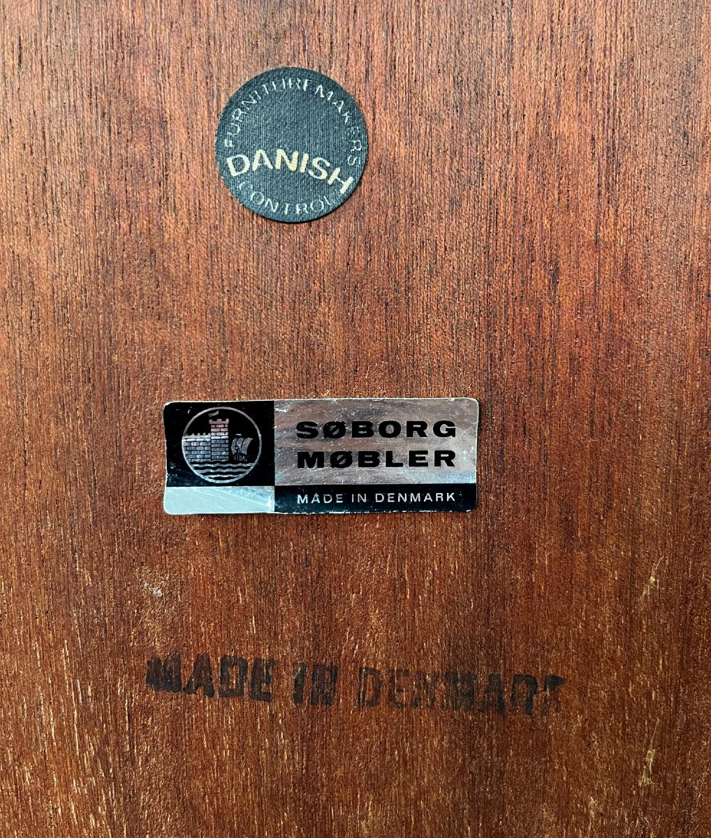Bibliotheque DANOISE en teck SOBLOR MOBLER année 50/60 BORGE MOGENSEN nº 1-photo-3