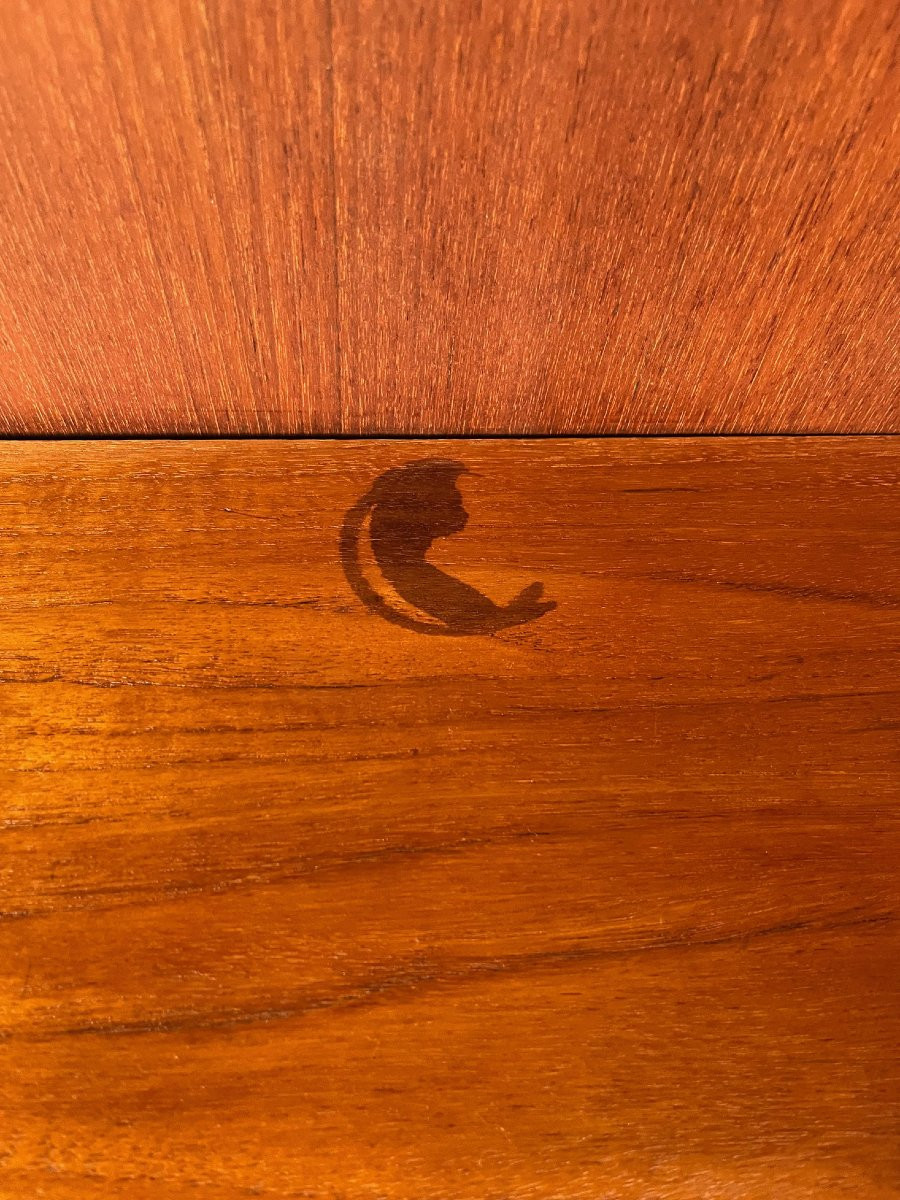 Bibliotheque DANOISE en teck SOBLOR MOBLER année 50/60 BORGE MOGENSEN nº 1-photo-2