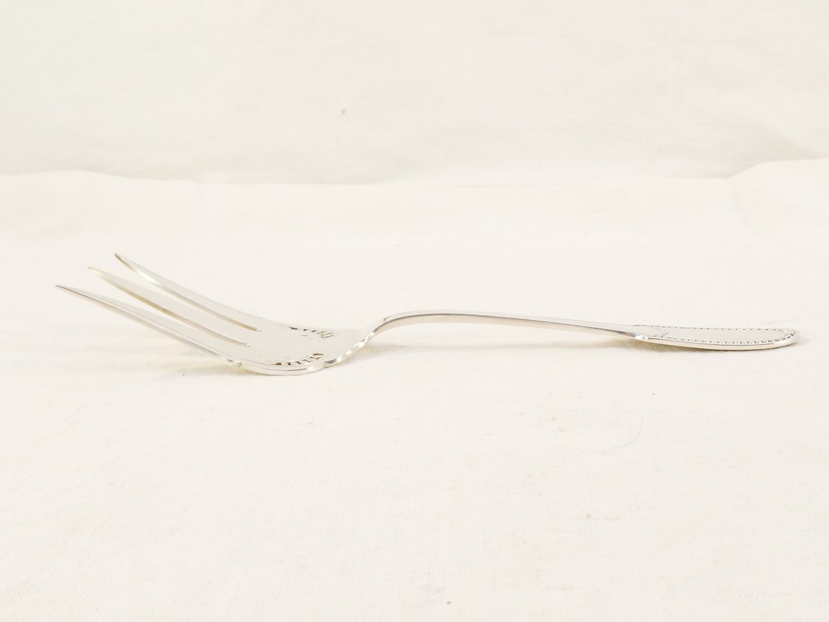Couverts de service a poisson en ARGENT Massif 950 Louis COIGNET-photo-4