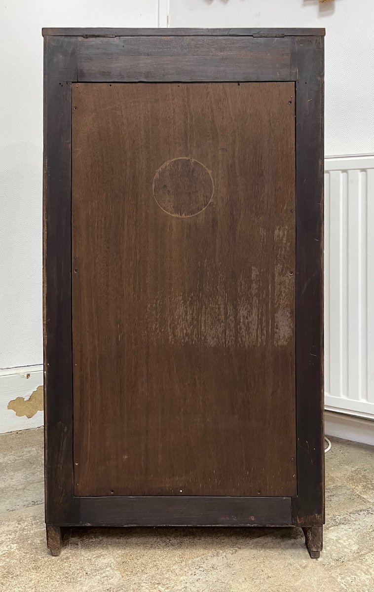 Small Art Deco Sideboard In Walnut-photo-6