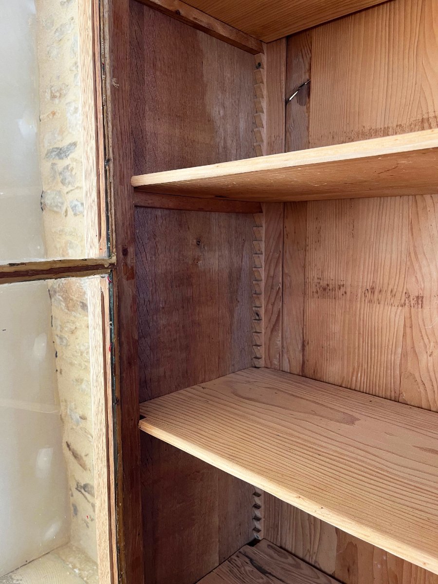 Solid Oak Bookcase-photo-3
