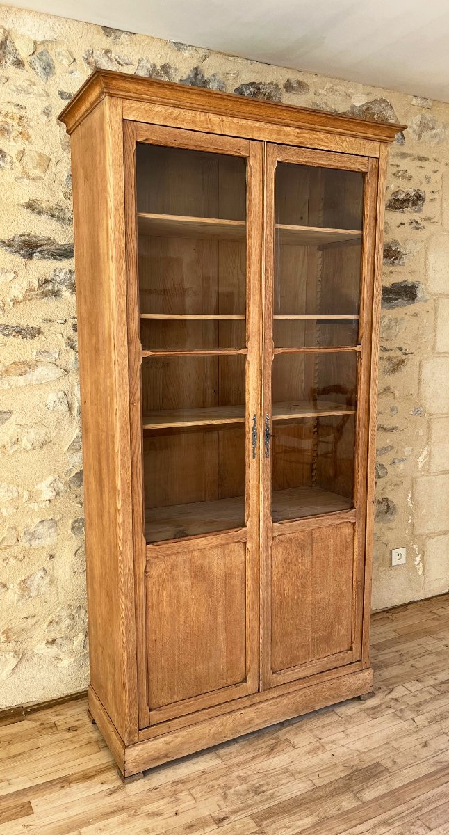 Solid Oak Bookcase