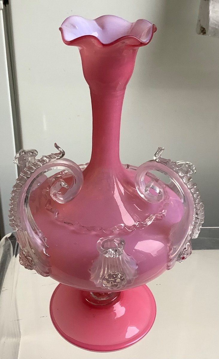 Vase En Verre De Murano-photo-3