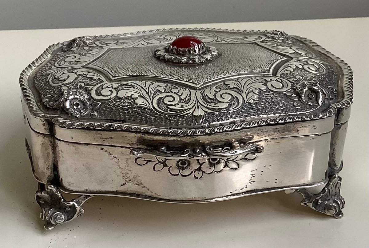 Silver Jewelry Box