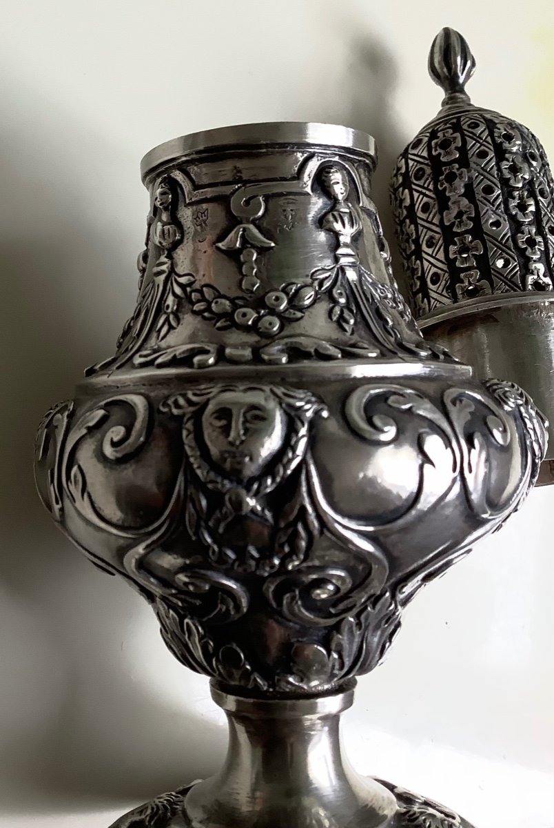 Saupoureuse En Argent  XIIIem Siècle Français -photo-4