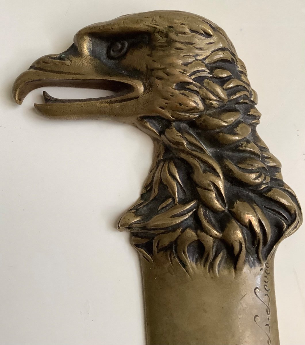Bronze Letter Opener Eagle Decor-photo-3