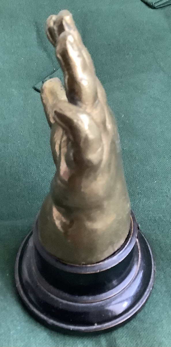 Une Main En Bronze-photo-3