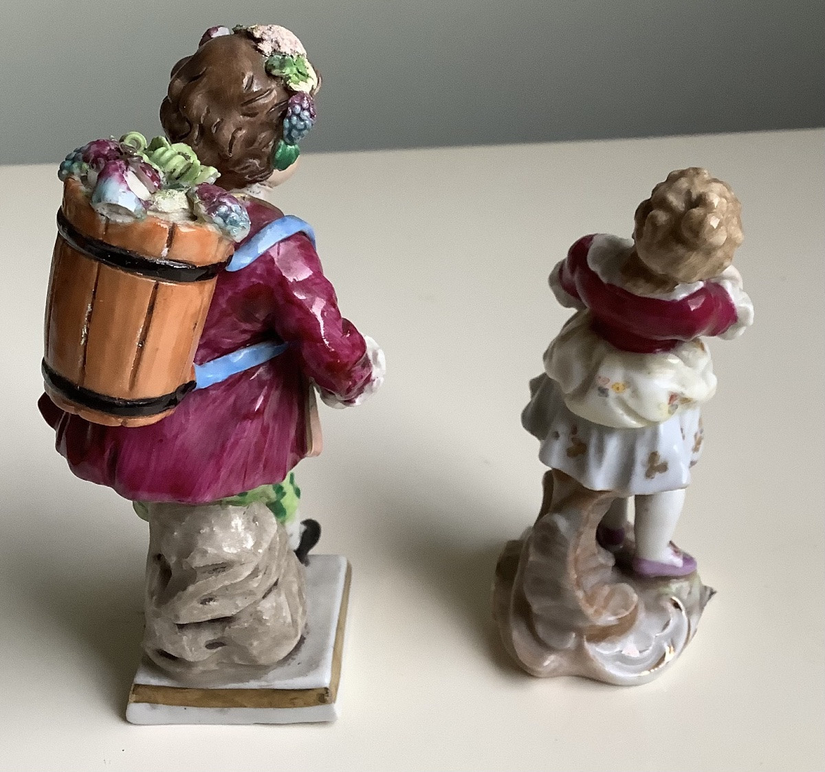 2 Porcelain Statuettes -photo-3
