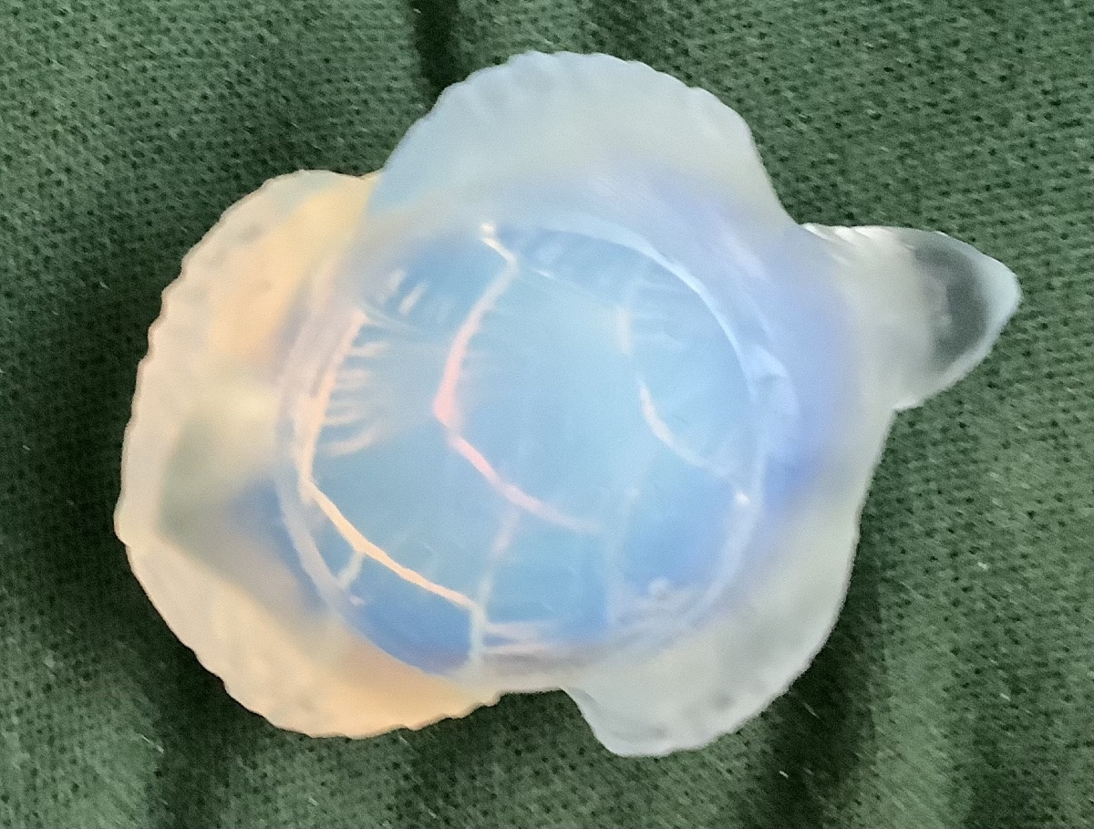 A Small Opalescent Glass Turtle By Sabino-photo-3