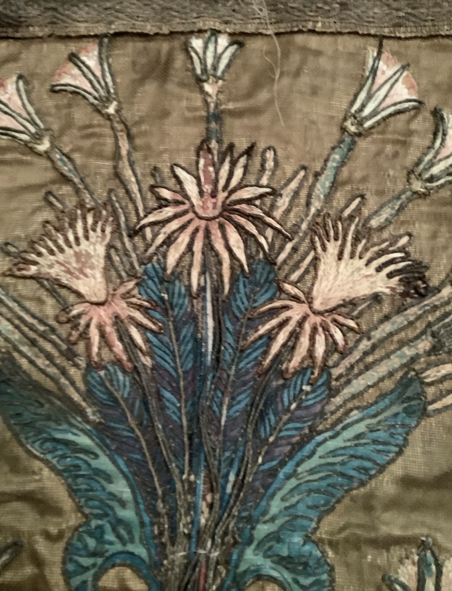 Embroidery With Flower Decoration -photo-2