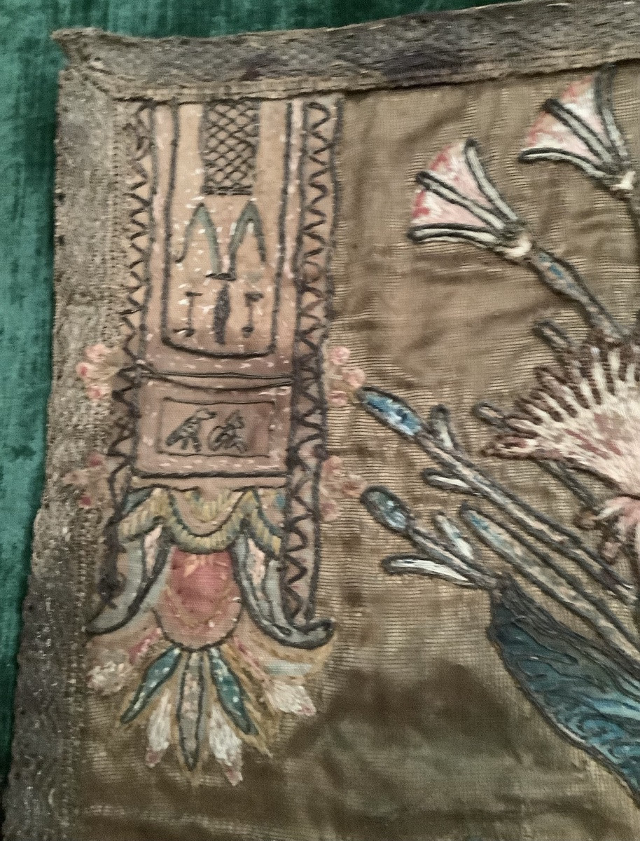 Embroidery With Flower Decoration -photo-3