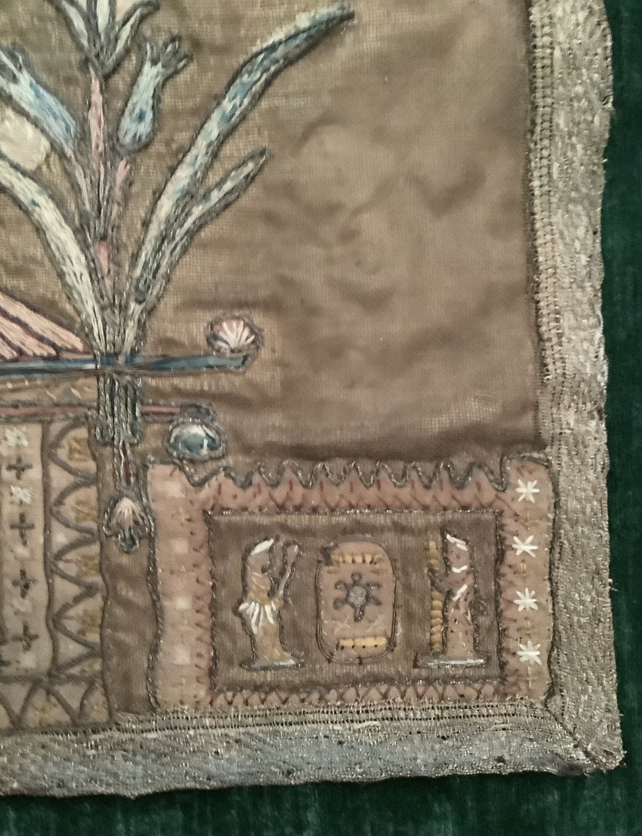 Embroidery With Flower Decoration -photo-2