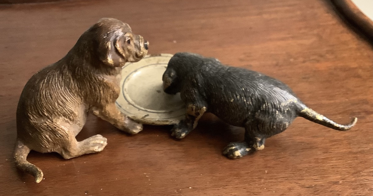 Bronze de vienne chiens-photo-2