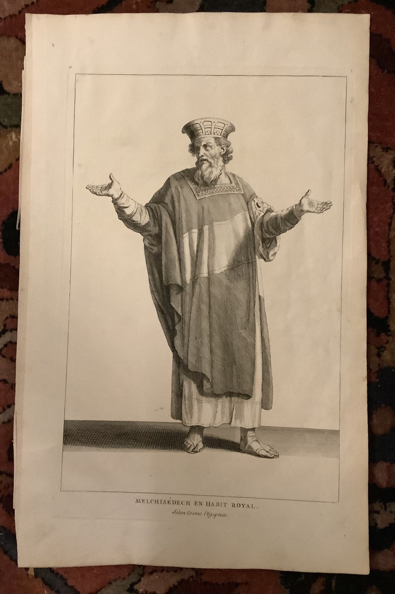 9 gravures habits de juifs.-photo-3