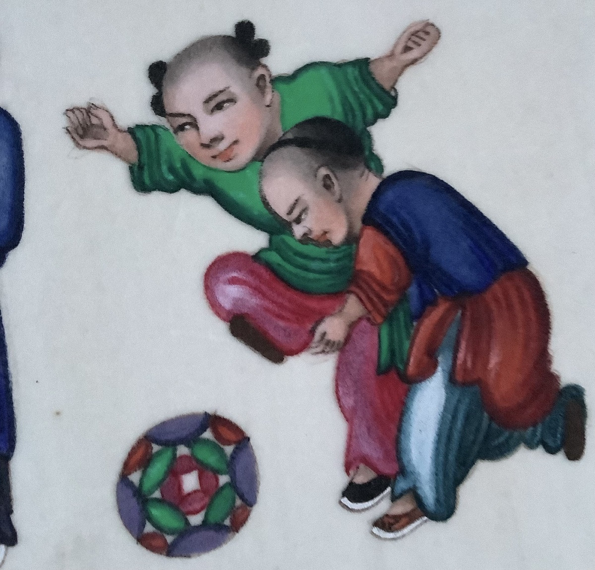 Chinese Gouache Painting On Rice Paper -photo-1