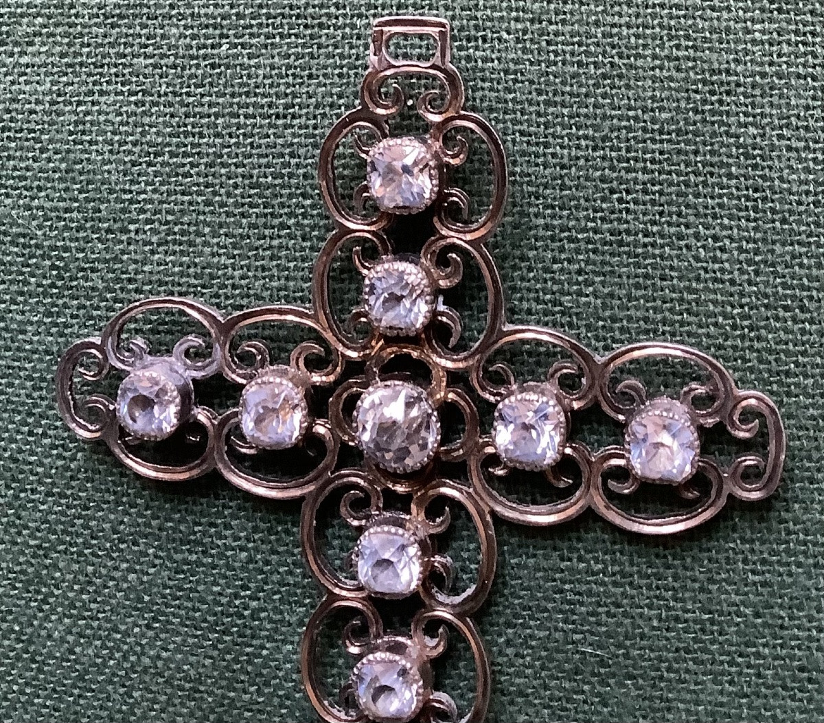 Croix ornés de strass-photo-4