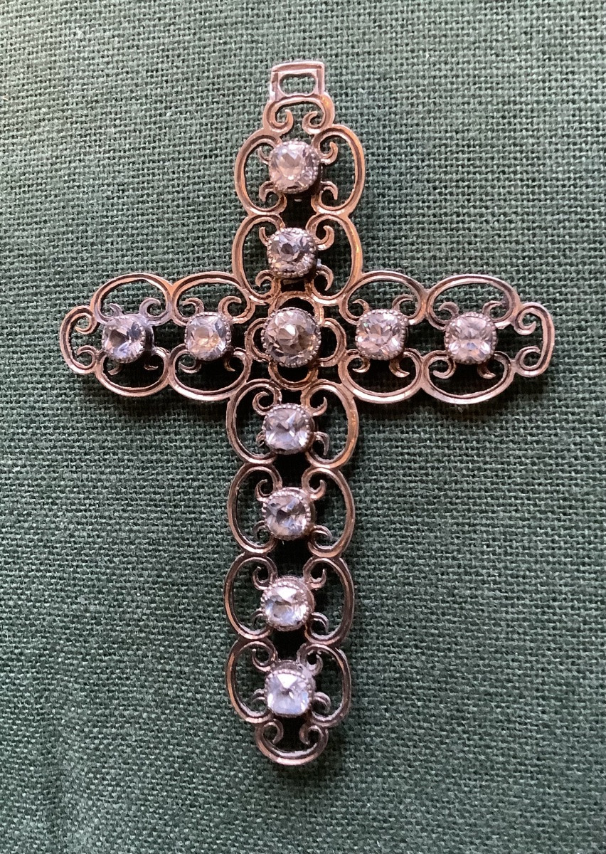 Croix ornés de strass-photo-2